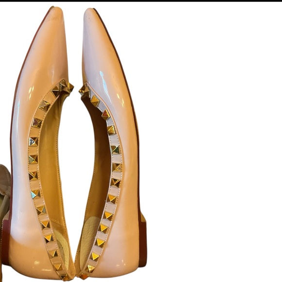 COMFITY Pale Pink RockStud Ballet Flats - Picture 5 of 10